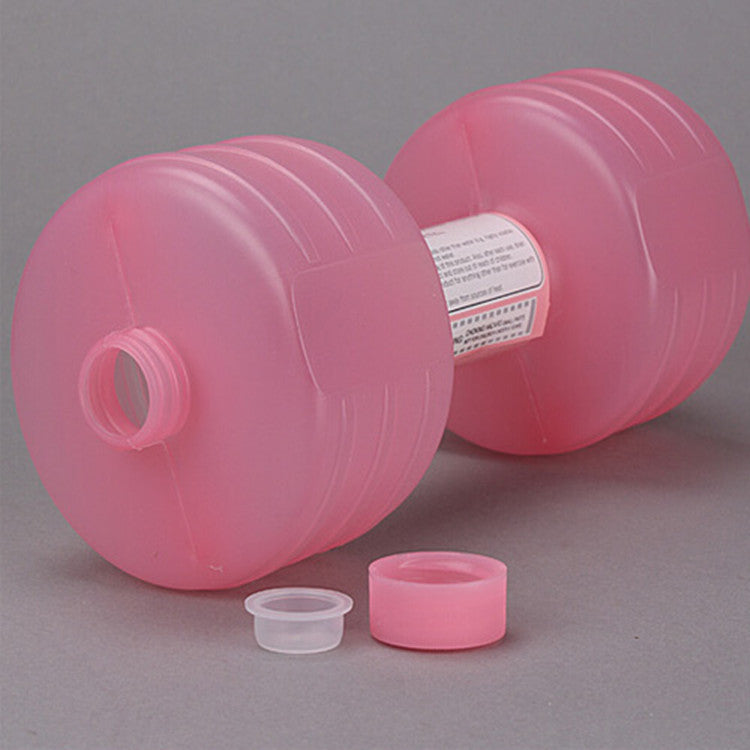 Body Building Water Dumbbell Weight Dumbbells Slimming Fitness Gym