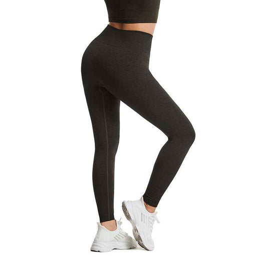 Women's Seamless Tight-fitting Moisture Wicking Fitness Pants Yoga Wear