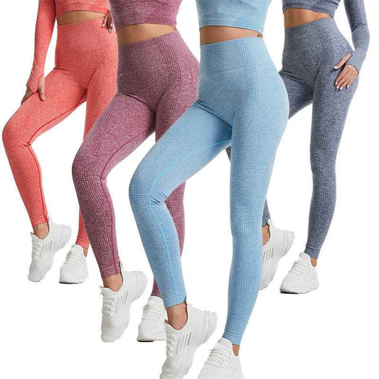 Women's Seamless Tight-fitting Moisture Wicking Fitness Pants Yoga Wear