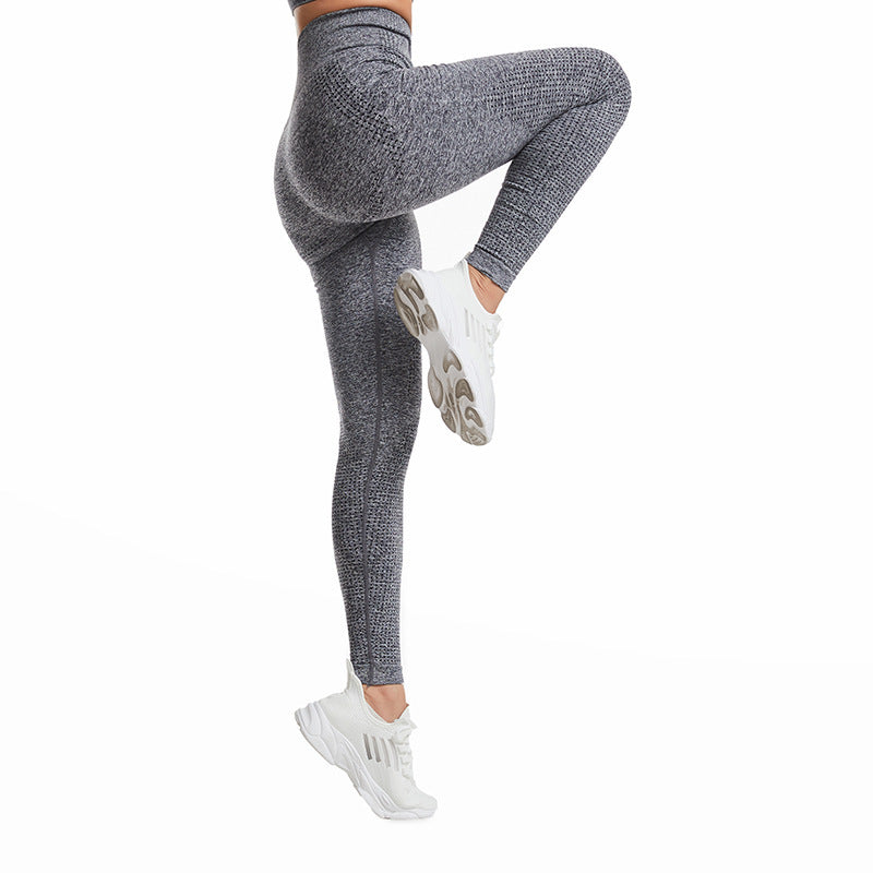 Women's Seamless Tight-fitting Moisture Wicking Fitness Pants Yoga Wear