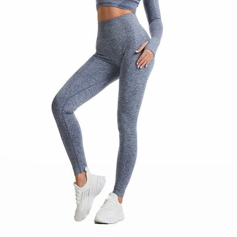 Women's Seamless Tight-fitting Moisture Wicking Fitness Pants Yoga Wear