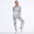 Seamless Knitted Long-Sleeved Yoga Wearsuit