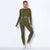 Seamless Knitted Long-Sleeved Yoga Wearsuit