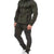 Fitness casual wear with solid zipper