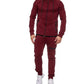 Fitness casual wear with solid zipper
