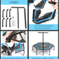 Men Fitness Handrail Trampoline